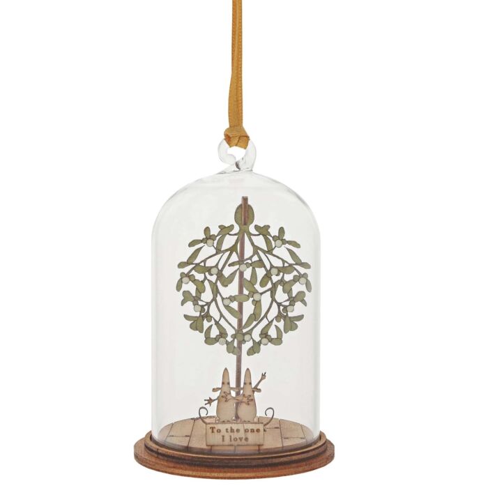 Kloche The One I Love at Christmas Hanging Ornament